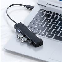 Multi USB Hub Extensions Hub 4 ports USB 3.0 Splitter Fast Data Transmission Adaptateur OTG pour ordinateur pour Xiaomi pour Macbook Pro