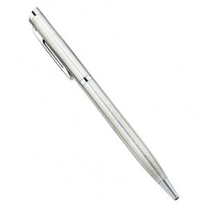 1.0Mm Custom Metal Logo Business Hotel Corporate Advertising Gift Rotating Stainless Steel Color Ballpoint <b>Pen</b> - Product Image 1