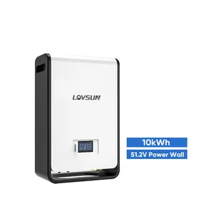 Lovsun Powerwall 리튬 배터리 새로운 에너지 51.2V 100Ah 200Ah 5Kwh 10Kwh 가정용 리튬 철 인산염 배터리