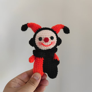 Bán buôn dễ thương dệt kim bông vải bé Bunny đồ chơi sang trọng thoải mái thỏ Amigurumi trong túi OPP ODM tùy chỉnh - Product Image 3
