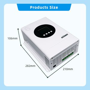 2023 Suoer prezzo di fabbrica MPPT solare carica DC <span class=keywords><strong>Controller</strong></span> <span class=keywords><strong>Display</strong></span> <span class=keywords><strong>LCD</strong></span> 12v/24v sistema di tensione 30A-100A capacità di carica 150v Max - Product Image 2