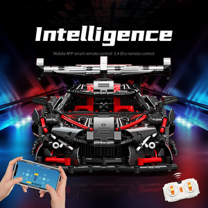 MOYU Nouvelle Conception 1391 Pièces 1:14 Voiture RC Technologique Cool en Blocs ABS DIY, <span class=keywords><strong>Cadeau</strong></span> pour Enfants Garçons - Product Image 3
