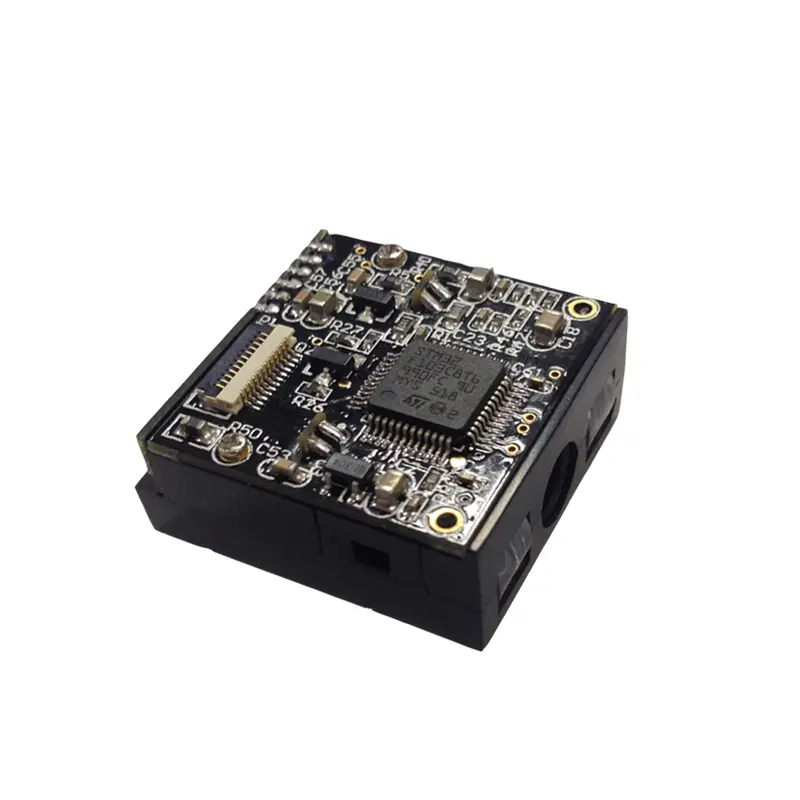 Manufacture Embedded Mount 1D Laser Barcode Scanner Module Fixed Barcode Scanner Module with RS232/USB Interface
