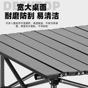 M Size Modern Design Foldable Iron Garden <b>Outdoor</b> Furniture Hot Sale Picnic <b>Table</b> for Camping and Leisure for Gym and Hotel - Product Image 4