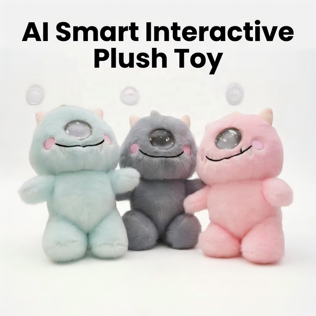Pet Robot Soft App Based Ai Toy Customized for Teddy Interactive Imbedded Interacting Product Adult Companion Ai Toy Customized