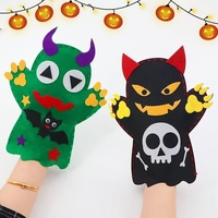 Kit de couture créatif Halloween 2026 - Jouets marionnettes à main DIY amusants pour Halloween Modèle So-001