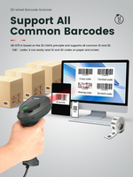 XB-D70 Syble - Lector de Códigos QR Resistente de Ultra Largo Alcance, Verificador de Precios, Escáner de Códigos de Barras de Mano con Android y Megapíxeles