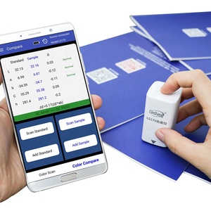 LS170 taşınabilir renkölçer dijital renk analizörü boya kağıt metal renk farkı için Bluetooth cep telefonu APP ile - Product Image 5