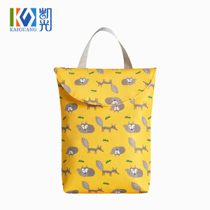 กระเป๋าใส่ผ้าอ้อมกันน้ำ โพลีเอสเตอร์ ลายสัตว์ น้ำหนักเบา กระเป๋าเก็บของสำหรับเด็ก ใช้ในบ้าน - Product Image 5