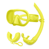Ensemble de plongée pour adultes, plongée avec tuba, verre trempé étanche, lentille simple, équipement de plongée en apnée, équipement de plongée