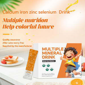 Bebida de Calcio, Hierro, Zinc y Selenio, Bebida Multimineral Natural, Nutrición Orgánica, Suplementos para el Apoyo Inmunológico - Product Image 5
