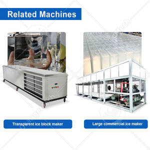 Machine à glaçons industrielle ORME, machine à blocs de glace, machine à glaçons granulaires, <span class=keywords><strong>prix</strong></span> - Product Image 3