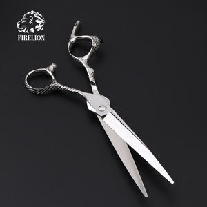 FIRELION पालतू काटने कुत्तों बाल कैंची जानवरों कैंची JP440C स्टेनलेस स्टील सीधे कुत्ते सौंदर्य कैंची - Product Image 3