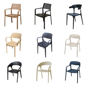 Venta al por mayor barato apilable impermeable al aire libre silla <span class=keywords><strong>de</strong></span> plástico jardín Patio restaurante <span class=keywords><strong>sillas</strong></span> para comedor - Product Image 1