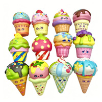 Best-seller Internet, également Star EVA Ice Cream, jouet à presser à récupération lente, article anti-stress et de farce très populaire, 12 cm, à partir de 14 ans