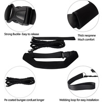 Kit d'entraînement de natation réglable avec cordon élastique durable ceinture de natation et bande de résistance équipement de fitness pour l'entraînement en piscine