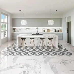 地毯瓷砖陶瓷釉面抛光砖，用于厨房客厅地板600x 1200mm