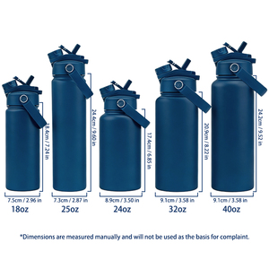 Termo de Acero Inoxidable Aislado al Vacío de 34 oz con Logotipo Personalizado, Botella de Agua Reutilizable de 1 Litro con Interior de Cerámica - Product Image 4