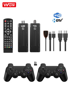 Hệ thống kép chơi game Set-Top Box DVB-T2/isdb + Trò chơi mô phỏng DVB T2 ISDB-T Set-Top Box - Product Image 1