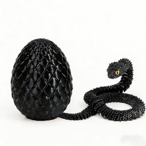 High Quality Custom Logo Small <strong>Dragons</strong> for Decoration Boys Articulated Snakes Toy - Product Image 5