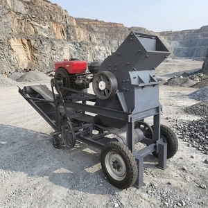 La Trituradora de Martillos Móvil Pequeña Tiene una Capacidad de Procesamiento Máxima de 40 Toneladas por Hora y es Adecuada para la Extracción de Piedra en Canteras. - Product Image 3