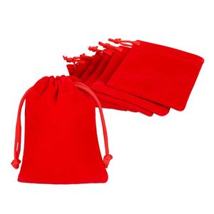 Bolsa de Terciopelo con Cordón y Logotipo Personalizado, Bolsa Protectora para Dulces y Joyería, Tamaño y Color Personalizables, Bolsas de Algodón para ODM - Product Image 3