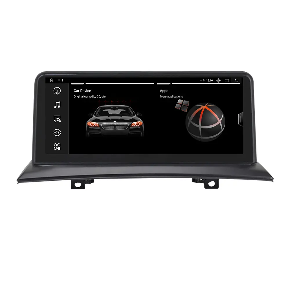 MEKEDE Android11 BMW X3 E83 için 4 64G araba Video 2004-2010 orijinal sistemi dvd OYNATICI 360 kamera BT Stereo araba oyun araba gps