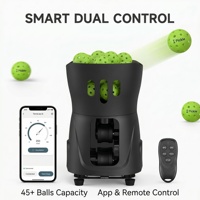 Machine d'entraînement de pickleball automatique portable professionnelle PP-Mini Pro 8 kg avec contrôle par application pour la pratique des topspin et des backspin