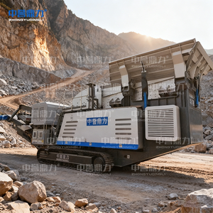 Pesante Mobile martello frantoio con Diesel gruppo elettrogeno portatile martello Crusher Box Mobile macchina frantoio - Product Image 3