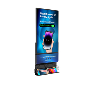 Station de recharge EKO 2 avec écran publicitaire, affichage numérique 32 pouces avec recharge multi-appareils - Product Image 1