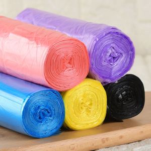 कस्टम आकार और मोटाई स्पष्ट पी ड्रा स्ट्रिंग प्लास्टिक कचरा बैग के साथ हीट सीलिंग साइड गुसेट प्रकार के साथ - Product Image 3