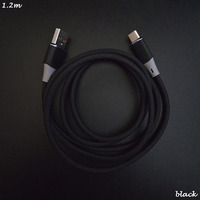 Precios baratos 1,2 m de largo entrega de energía de carga rápida juegos para celulares USB A a cables tipo C