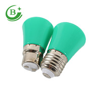 Ampoule LED couleur E27 B22 de haute qualité à prix réduit, mini ampoule LED pour décoration de fête
