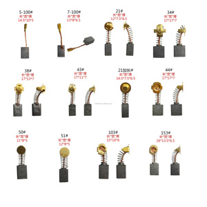 高品质专业电动工具零件 # BS-11E 碳刷 6.2X16X26 - Product Image 5