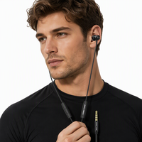 Écouteurs intra-auriculaires filaires SOMIC TONE S200 en métal, 3,5 mm, basses profondes, stéréo, avec micro intégré pour téléphone, PC, ordinateur portable