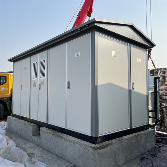 11KV 33KV Outdoor Three-phase Power Mobile Transformer Substation with Compartmentalization