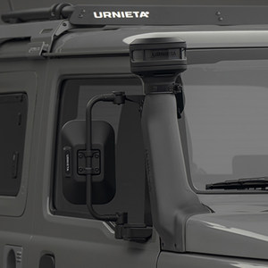 Kit de snorkel en plastique noir mat Hongyi, système d'admission à fixation par boulons pour Suzuki Jimny JB74/JC74 5 portes, modification tout-terrain pour la navigation aquatique - Product Image 3