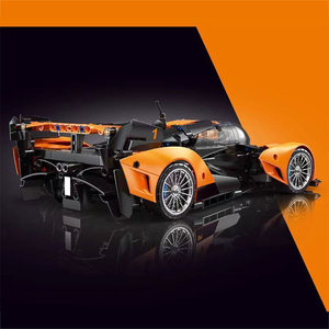 <span class=keywords><strong>Pro</strong></span> Blocks YC-23045 Technique 1:14 Voiture de course à briques de construction Jouets pour enfants Ensembles de blocs de construction - Product Image 5