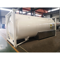 Conteneur-citerne ISO T75 de 20 pieds, capacité de 21 000 L, certifié ASME, pour le transport et le stockage de l'oxyde nitreux et du GNL liquide