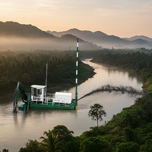 WanRun Çok Fonksiyonlu Tarama Makinesi, Nehir Tarama Gemisi Emme Taraması - Product Image 5