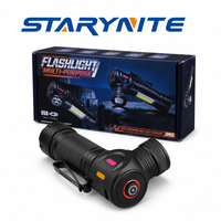 Lampe torche LED STARYNITE FW20 haute luminosité, puissance de sortie 5W, rechargeable, portable, torche EDC, étanche IPX4 pour le camping