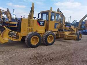 Potente niveladora de ruedas CAT140H usada en stock Caterpillar140HGrader de segunda mano Precio bajo Horas DE TRABAJO bajas Motor original - Product Image 6