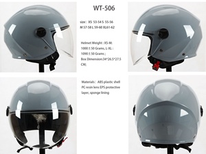Demi-<span class=keywords><strong>casque</strong></span> de <span class=keywords><strong>moto</strong></span> classique pour femmes ECE 22.06 Accessoires <span class=keywords><strong>Casque</strong></span> de <span class=keywords><strong>moto</strong></span> Open Racing pour hommes - Product Image 6
