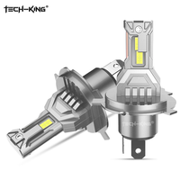 TECH-KING Nouveau Phare LED H1 H4 H7 H11 Canbus 9005 HB3 9006 HB4 12V 64W Étanche IP68 8000LM pour Véhicules – Vente en Gros