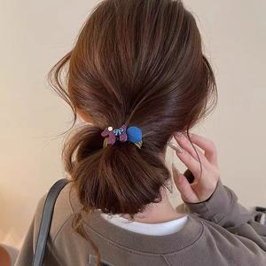 2026年新作 高級韓国風 カラフルな生地 小型犬用ヘアタイ 女の子向けアクセサリー 卸売 - Product Image 2
