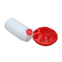 Kit durable de mangeoire et de baril d'eau pour volailles, baril anti-fuite pour poulets et poussins