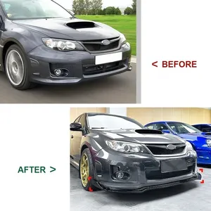 สปอยเลอร์กันชนหน้า StarNav สำหรับ WRX STI ปี 2011 2012 2013 2014 ชุดแต่งกันชนล่าง - Product Image 4