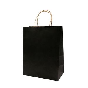 Bolsa de Papel Kraft Negra Grande con Impresión a Todo Color, China - Product Image 2