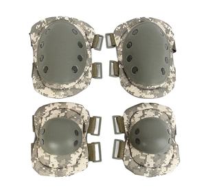 Bantalan pelindung lutut taktis + siku, bantalan pelindung lutut taktis luar ruangan dapat disesuaikan warna - Product Image 2