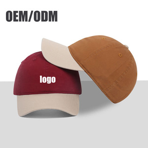 Gorras de Béisbol Personalizadas al por Mayor, Gorras de 6 Paneles, con o sin Estructura, de Algodón, con Impresión de Diseño Personalizado, OEM/ODM - Product Image 1